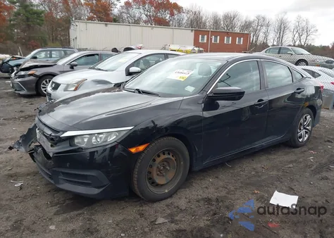 2017 Honda Civic Lx from USA, damaged, VIN 19XFC2F54HE232460